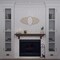 Ekena Millwork Elizabeth Wood Fretwork Pierced Ceiling Medallion, Birch, 34"W x 17"H x 9 3/8"IW x 16 1/8"IH x 3/8"T CMWP34X17X0375EBBI - alternate 8